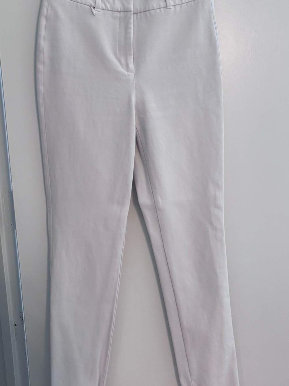 White House Black Market Light Gray Slim Dress Pants
